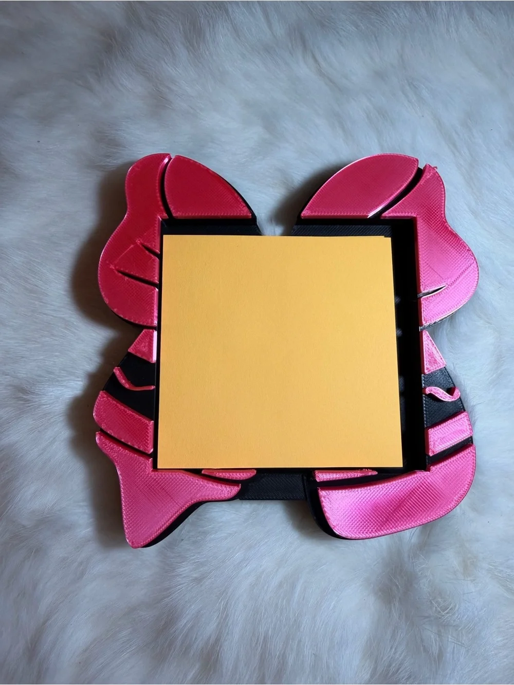 3d printed teacher pencil bow sticky note holder